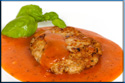 Fleischküchle mit Tomatensauce